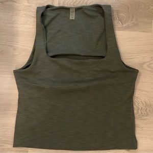 Beyond Yoga Olive Green Tank Top